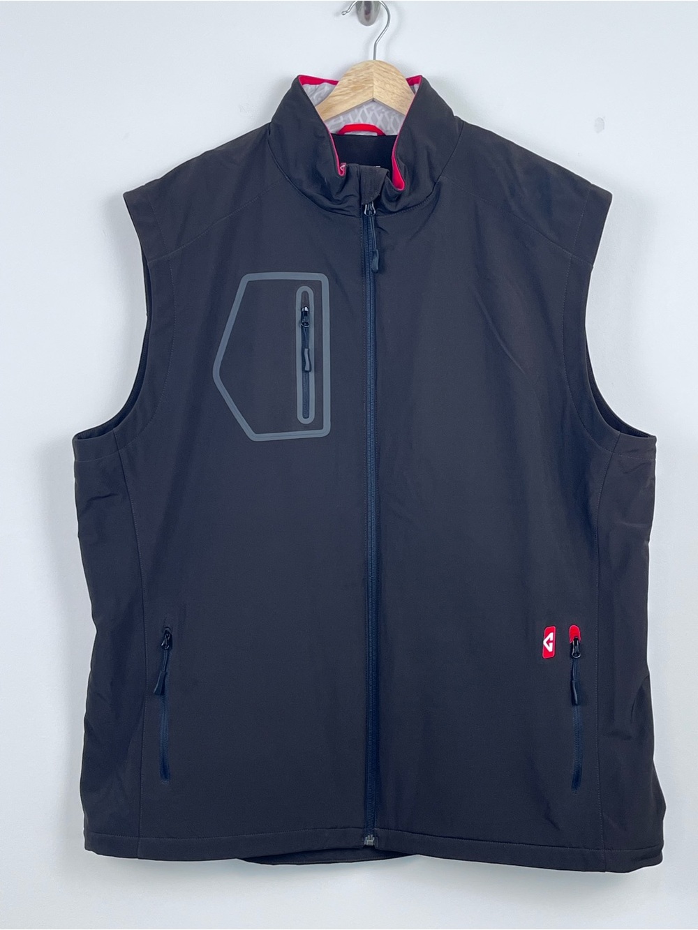 Gerbing 7V Men's Black Torrid Softshell Heated Motorcycle Vest Size XXL, Riding
